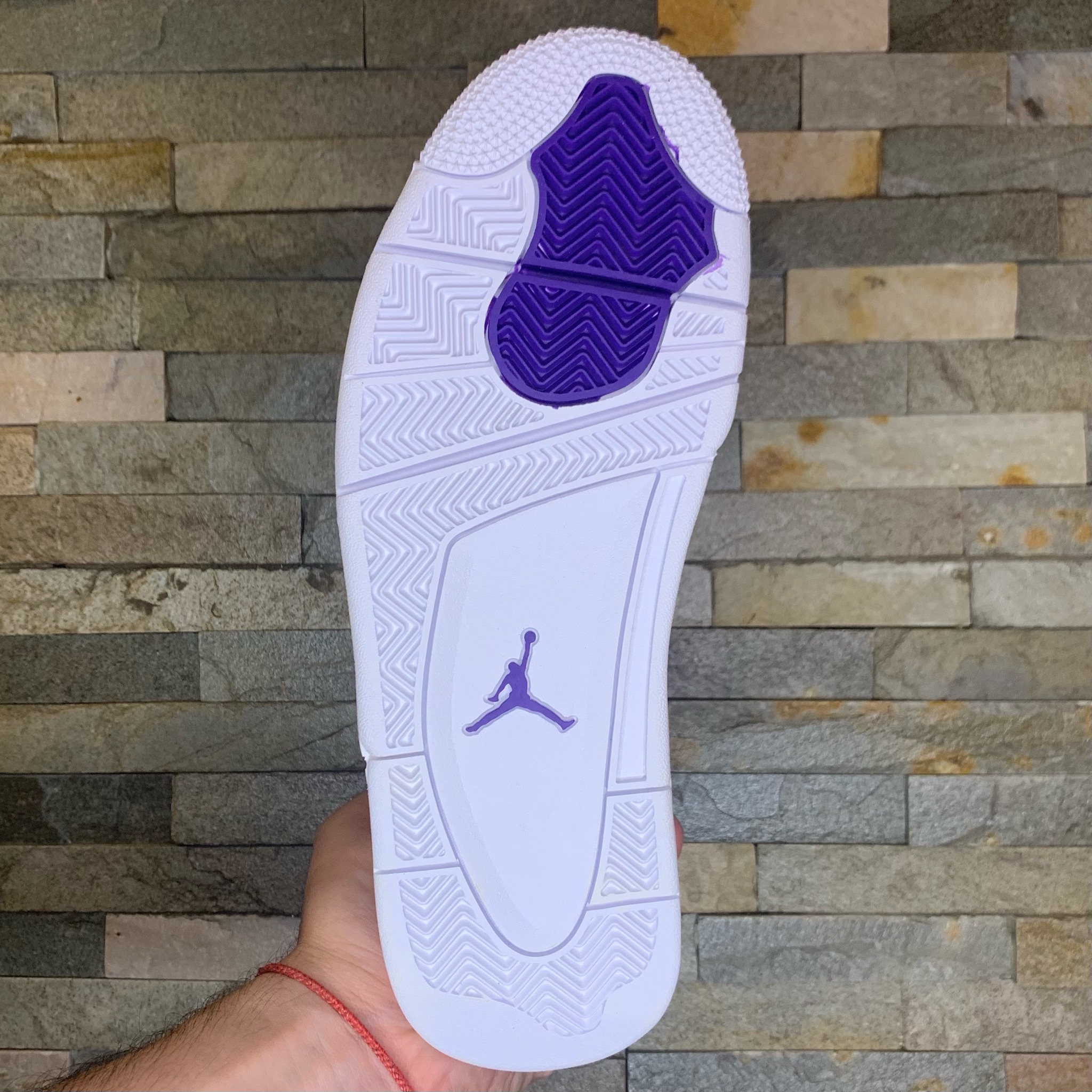 J Retro 4 White Purple - Imagen 4